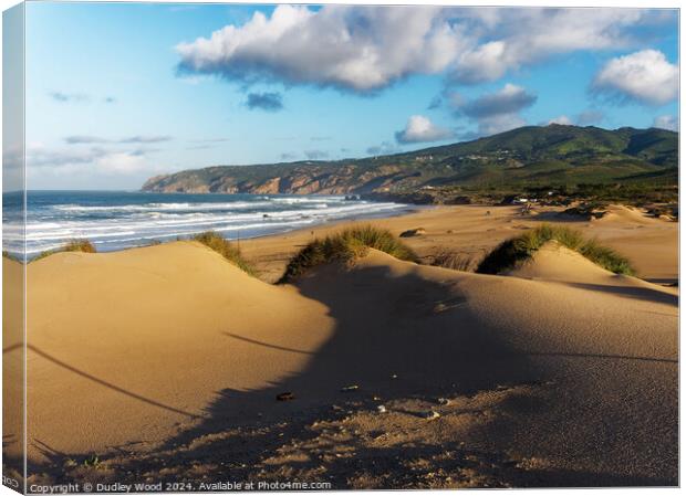 Guincho clouds Canvas Print by Dudley Wood