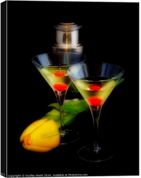 Tulip cocktail Canvas Print by Dudley Wood