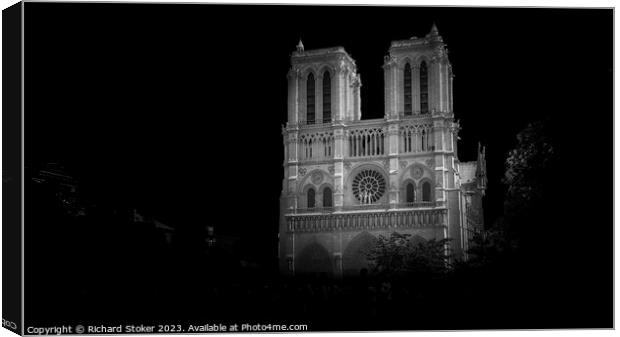 Notre Dame Canvas Print by Richard Stoker