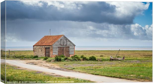 Thornham Canvas Print by Brett Gasser