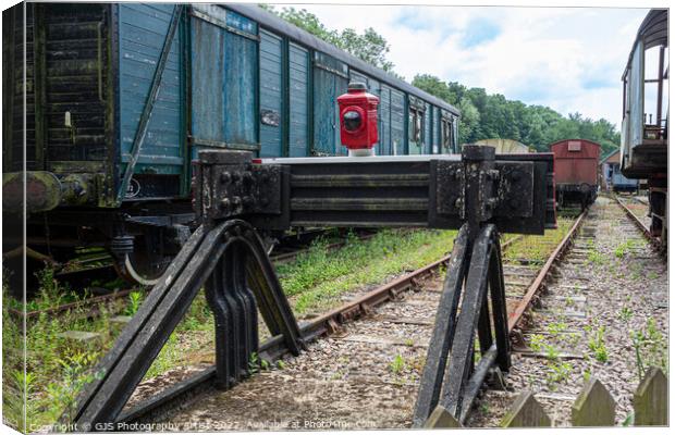 End of the Line Canvas Print by GJS Photography Artist