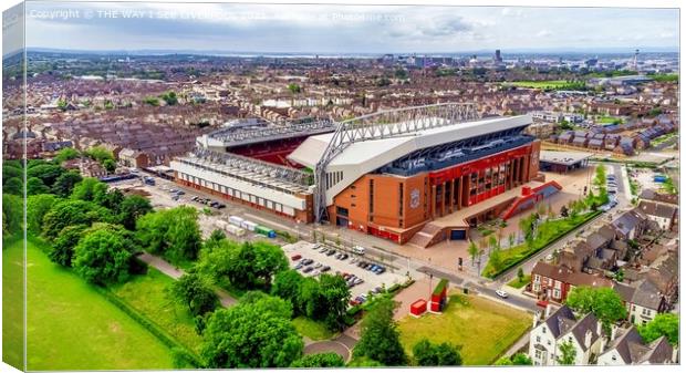 Anfield  Canvas Print by THE WAY I SEE LIVERPOOL