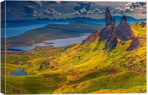 the Old man of Storr Canvas Print by Antwan Janssen