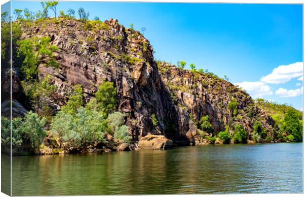 Nitmiluk (Katherine Gorge) National Park Canvas Print by Antonio Ribeiro