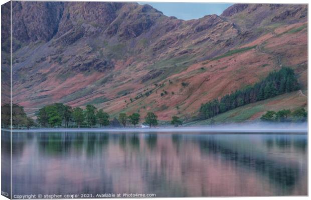 buttermere  Canvas Print by stephen cooper