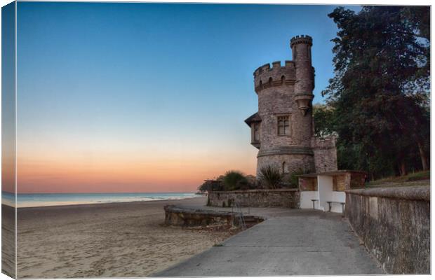 Appley Tower at Sunset Canvas Print by Jack Marsden