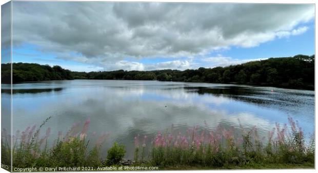 Knypersley reservoir  Canvas Print by Daryl Pritchard videos