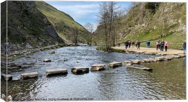 Dovedale Canvas Print by Daryl Pritchard videos
