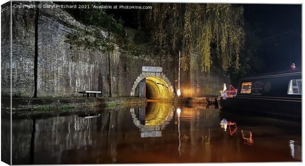 Harecastle tunnel kidsgrove Canvas Print by Daryl Pritchard videos