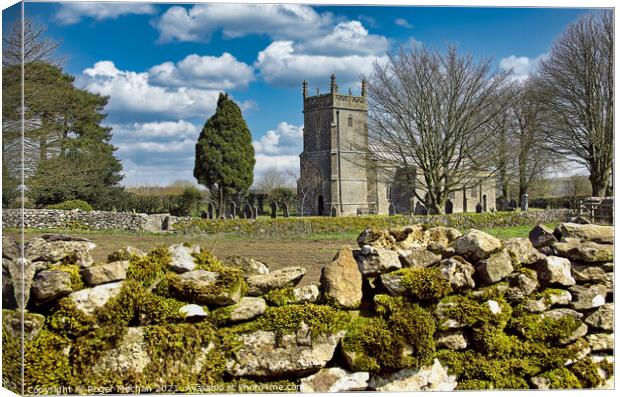 A Timeless Sanctuary Canvas Print by Roger Mechan