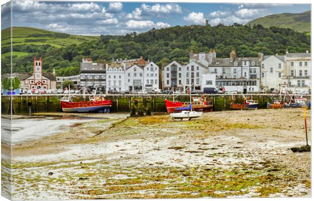 Tranquil Ramsey Harbour Canvas Print by Roger Mechan
