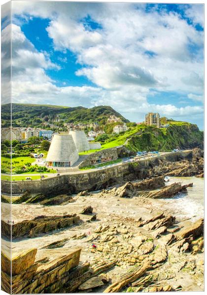 The Iconic Landmark of Ilfracombe Canvas Print by Roger Mechan