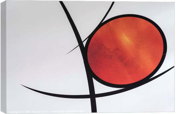 Abstract symbol Canvas Print by Giles Rocholl