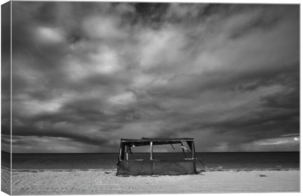 The shelter under the storm Canvas Print by Dimitrios Paterakis