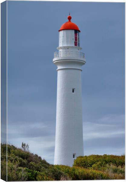 The lighthouse at the Ocean Canvas Print by Dimitrios Paterakis