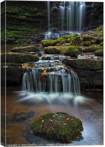 Scalber Force Canvas Print by Gavin Duxbury