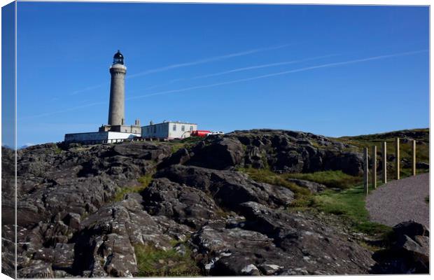 Ardnamurchan Lighthouse Canvas Print by Louis Costello