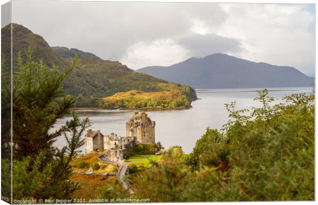 Donan wakes  Canvas Print by Paul Pepper