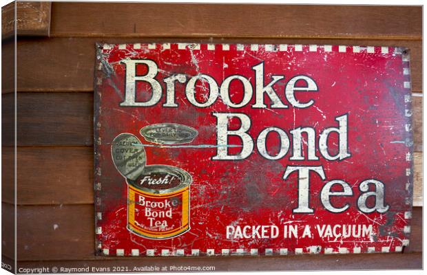 Brooke Bond Tea Canvas Print by Raymond Evans