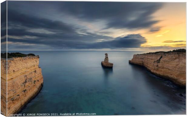 The Submarine Canvas Print by JORGE FONSECA