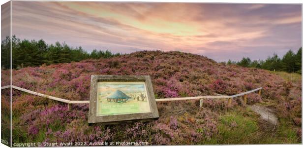 Moors Valley Canvas Print by Stuart Wyatt