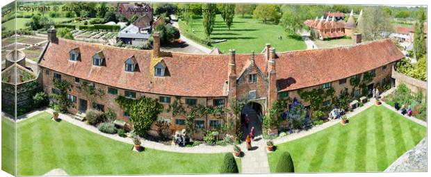 Sissinghurst Castle Canvas Print by Stuart Wyatt