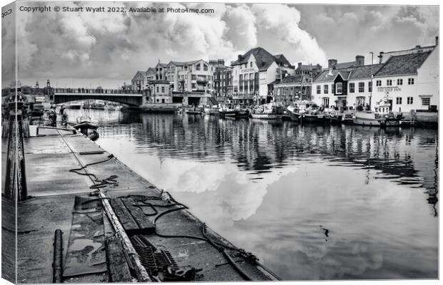 North Quay, Weymouth, Dorset Canvas Print by Stuart Wyatt