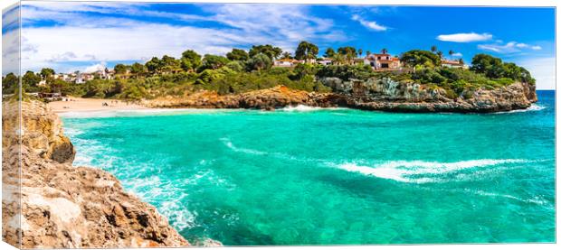 Beach of Cala Anguila Canvas Print by Alex Winter