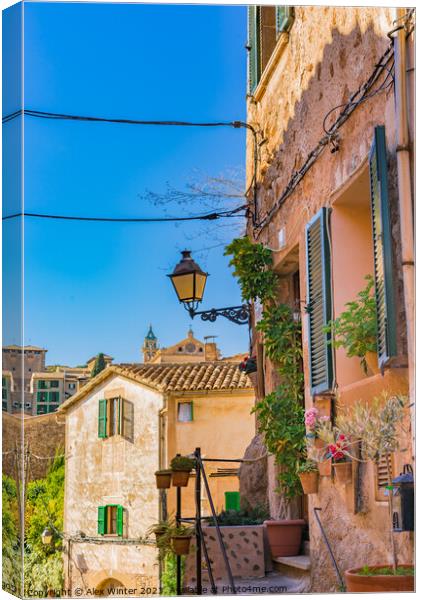 Romantic house Canvas Print by Alex Winter