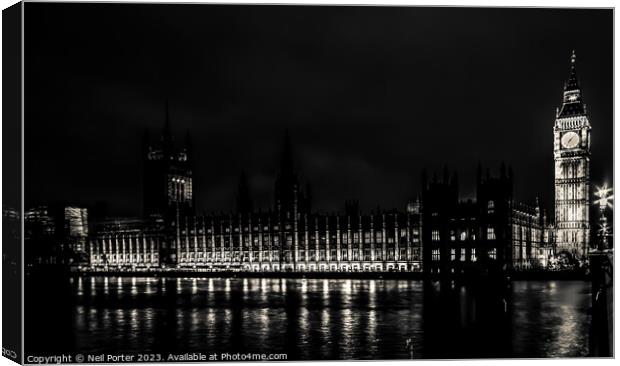 Seat of Power Canvas Print by Neil Porter