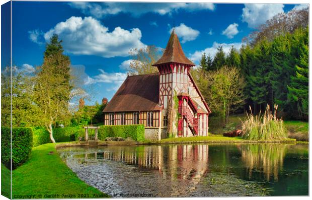 Rickford Chapel Canvas Print by Gareth Parkes