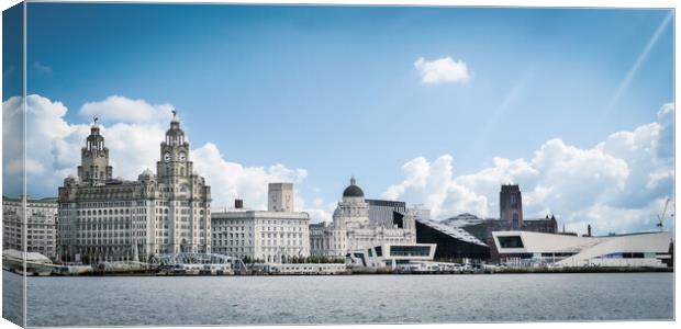 Liverpool Waterfront Canvas Print by Picture Wizard