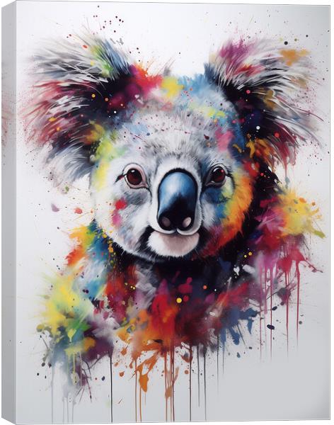 The Koala Canvas Print by Picture Wizard