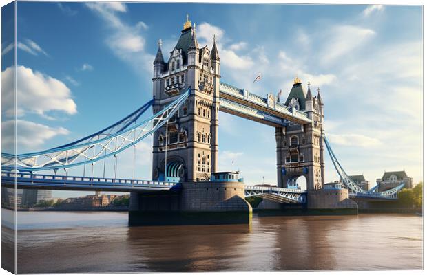 Tower Bridge London Canvas Print by Picture Wizard