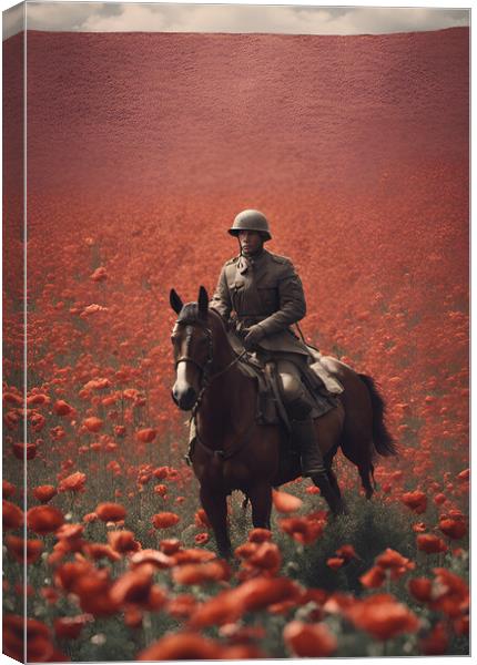 Remembrance Canvas Print by Picture Wizard