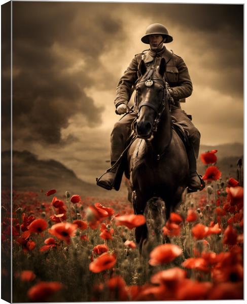 Lest We Forget Canvas Print by Picture Wizard