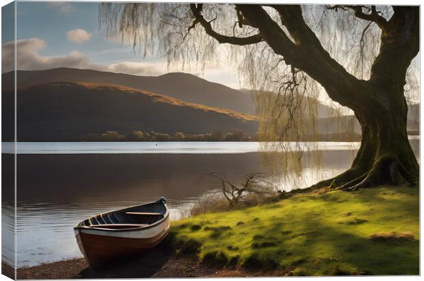 Loch Lomond Canvas Print by Picture Wizard