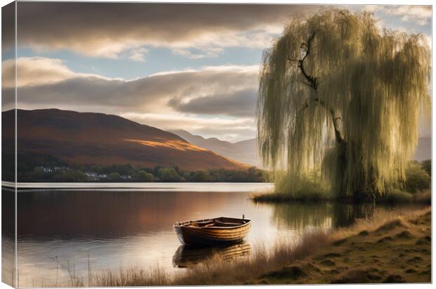 Loch Lomond Canvas Print by Picture Wizard