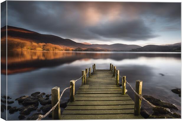 Coniston Water Canvas Print by Picture Wizard