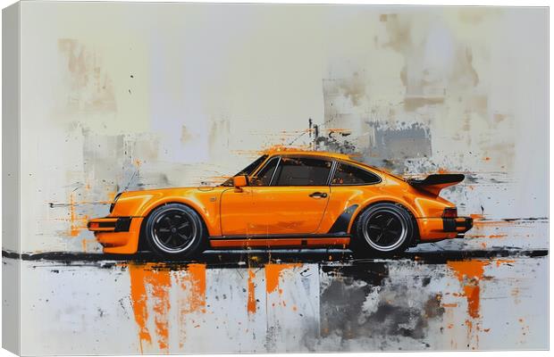 Porsche 911 Canvas Print by Picture Wizard