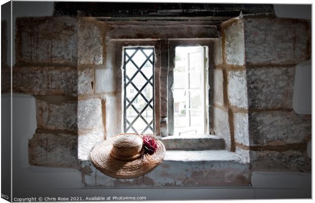 Old window Canvas Print by Chris Rose