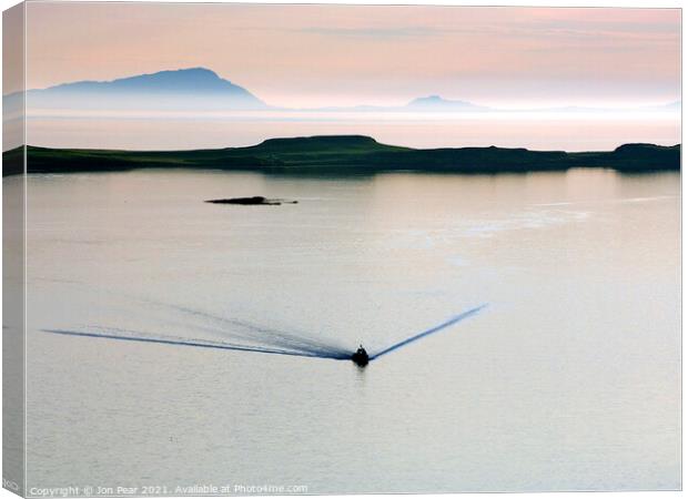 Coming Home (Waternish) Canvas Print by Jon Pear