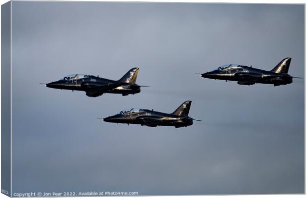 BAE Hawk T2 Trio Canvas Print by Jon Pear