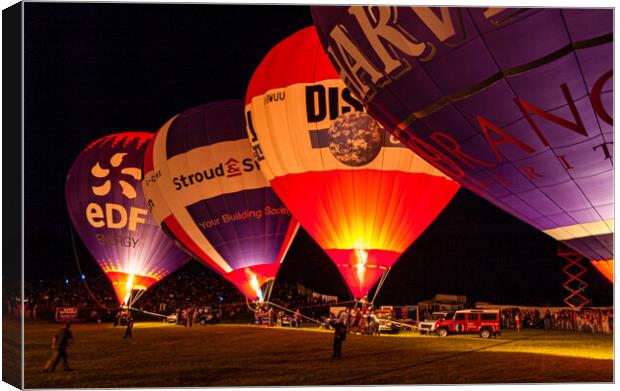 Nightglow Canvas Print by Gerry Walden LRPS