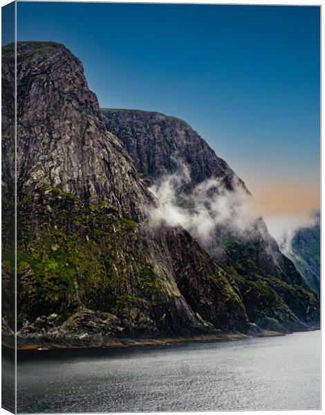 The majesty of the North Cape Canvas Print by Gerry Walden LRPS