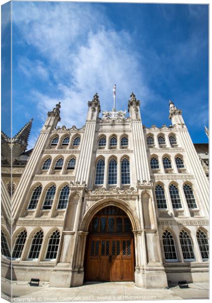 Guildhall London  Canvas Print by Simon Connellan