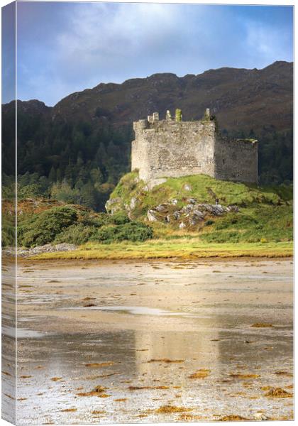 Castle Tioram Canvas Print by Simon Connellan