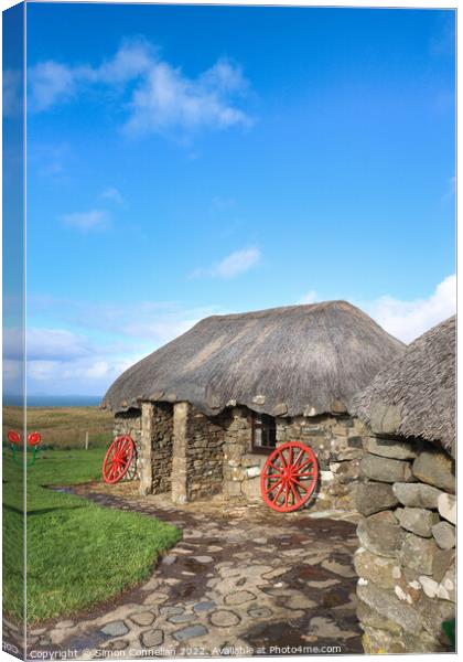 Crofting centre, skye Canvas Print by Simon Connellan