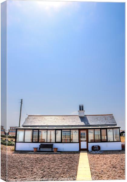 Dungeness Canvas Print by Simon Connellan