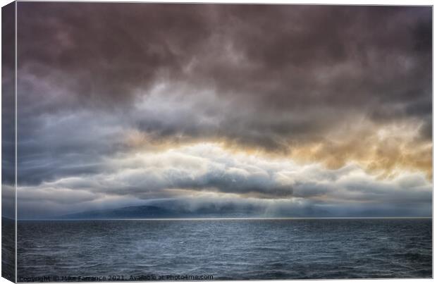 Foreboding Canvas Print by Mike Farrance